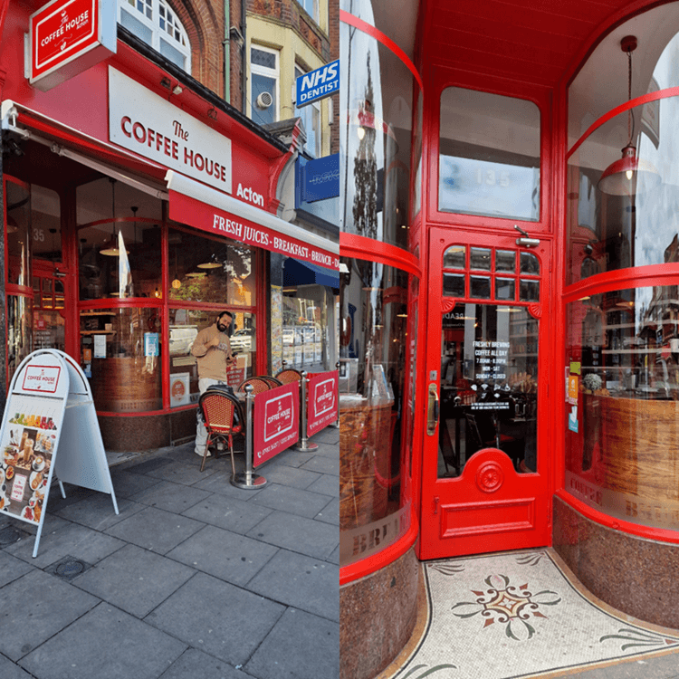 An image of the exterior signs that FASTSIGNS created for The Coffee House